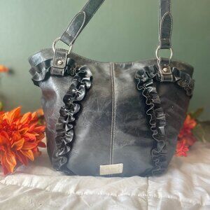 Leather Black Nine West Purse